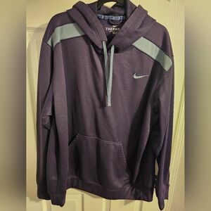 Nike Purple Hoodie with Gray Accents